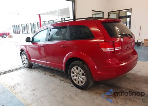 2018 Dodge Journey Se z USA, uszkodzony, nr VIN 3C4PDCAB6JT294819